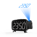 D12 FM Radio Projection Alarm Clock